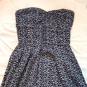 Xhilaration strapless floral dress